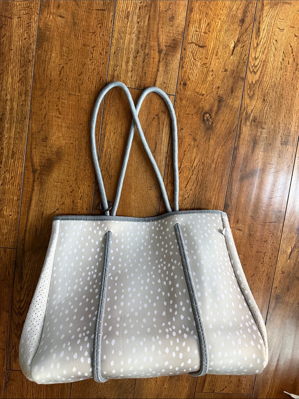 Marleylily  Gray Tote Bag